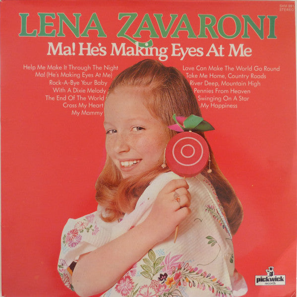 Lena Zavaroni : Ma! He's Making Eyes At Me (LP, RE)
