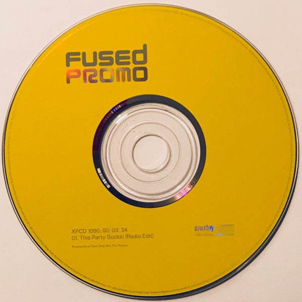 Fused : This Party Sucks (CD, Promo)