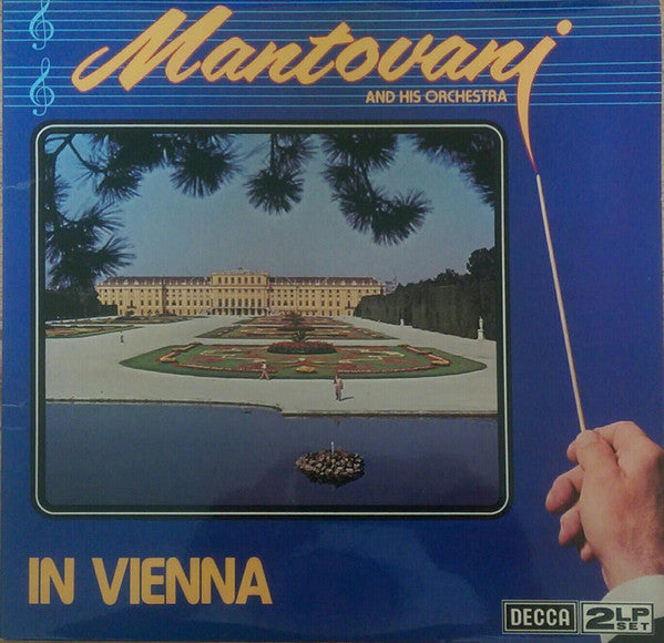 Mantovani And His Orchestra : In Vienna (2xLP, Comp)