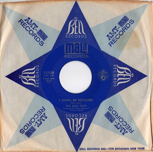 Box Tops : I Shall Be Released / I Must Be The Devil (7", Single)