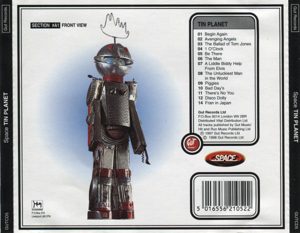Space (4) : Tin Planet (CD, Album)