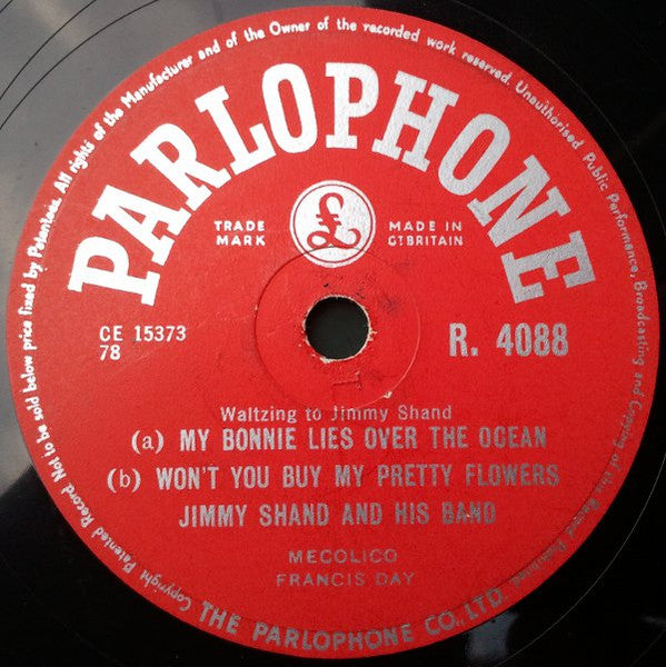 Jimmy Shand And His Band : Waltzing To Jimmy Shand (Shellac, 10")