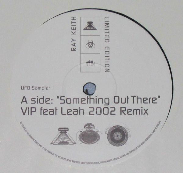 Ray Keith : Something Out There (VIP Feat Leah 2002 Remix) (12", Ltd, Smplr)