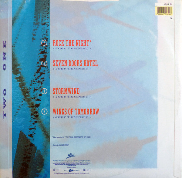 Europe (2) : Rock The Night (12")
