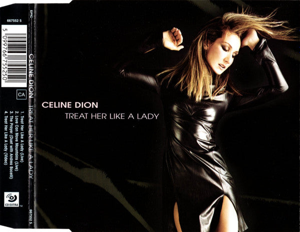 Céline Dion : Treat Her Like A Lady (CD, Single, Enh)