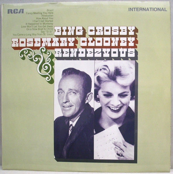 Bing Crosby, Rosemary Clooney : Rendezvous (LP, Album, RE)