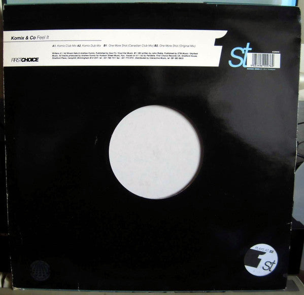 Komix & Co : Feel It (12")