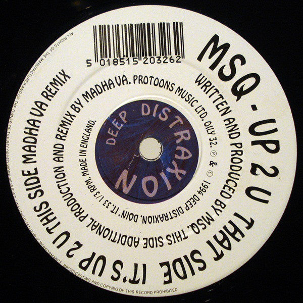 MSQ : Up 2 U (12")