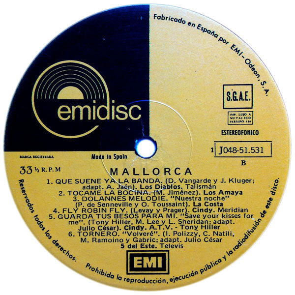 Various : Mallorca (LP, Comp)