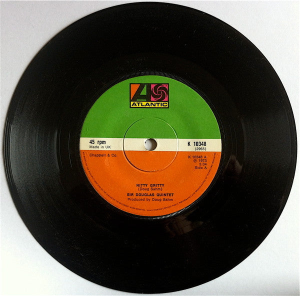 Sir Douglas Quintet : Nitty Gritty (7", Single)