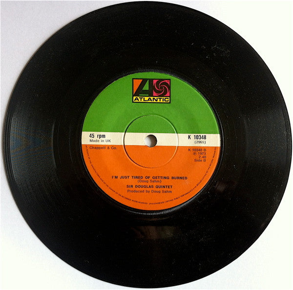 Sir Douglas Quintet : Nitty Gritty (7", Single)