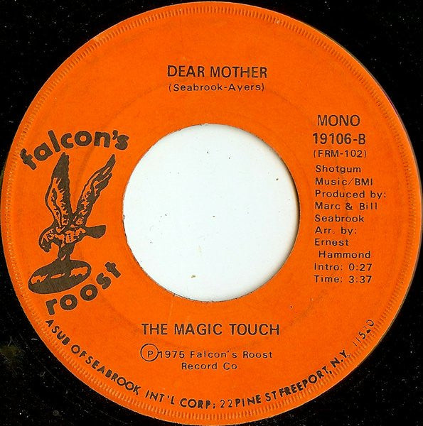 The Magic Touch (2) : A Woman Will Do Wrong (7", Mono)