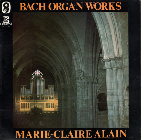 Johann Sebastian Bach, Marie-Claire Alain : Organ Works (LP, Album)