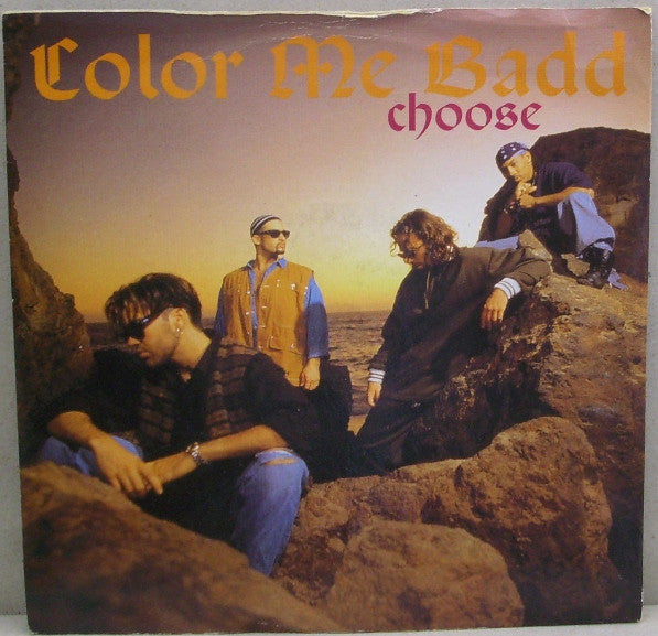 Color Me Badd : Choose (7", Single)