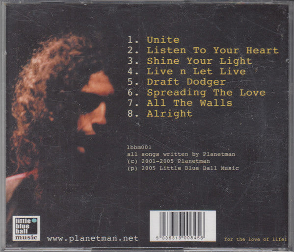 Planetman and The Internationalz : Unite! (CD)