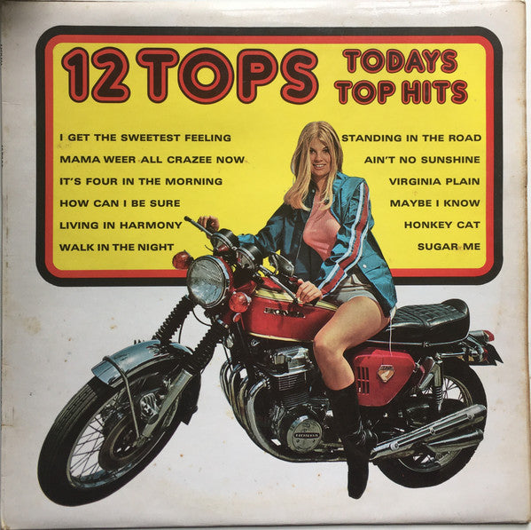 Unknown Artist : 12 Tops (Todays Top Hits) (LP, Album)