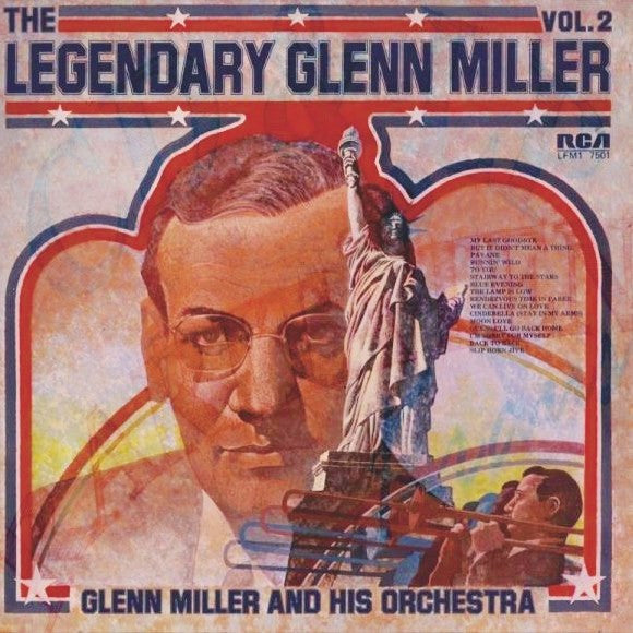 Glenn Miller And His Orchestra : The Legendary Glenn Miller Vol.2 (LP, Comp, Mono)