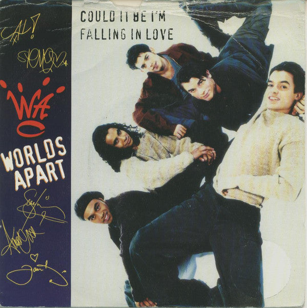 Worlds Apart : Could It Be I'm Falling In Love (7")