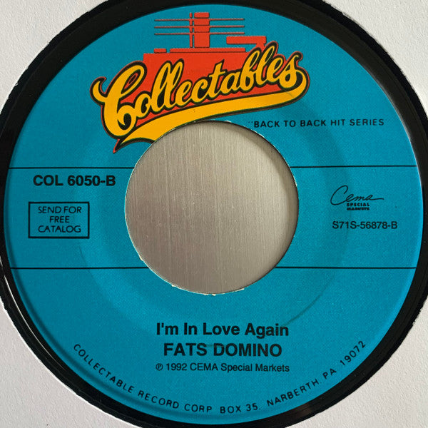 Fats Domino : Ain't That Shame  / I'm In Love Again (7", Single, Mono, RE)