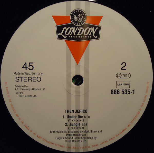 Then Jerico : What Does It Take (12")