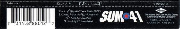 Sum 41 : Fat Lip (CD, Single, Enh)