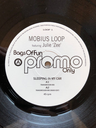 Mobius Loop : Sleeping In My Car (12", Promo)