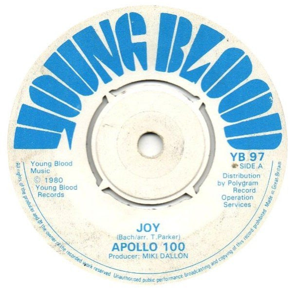 Apollo 100 : Joy (7", Single)