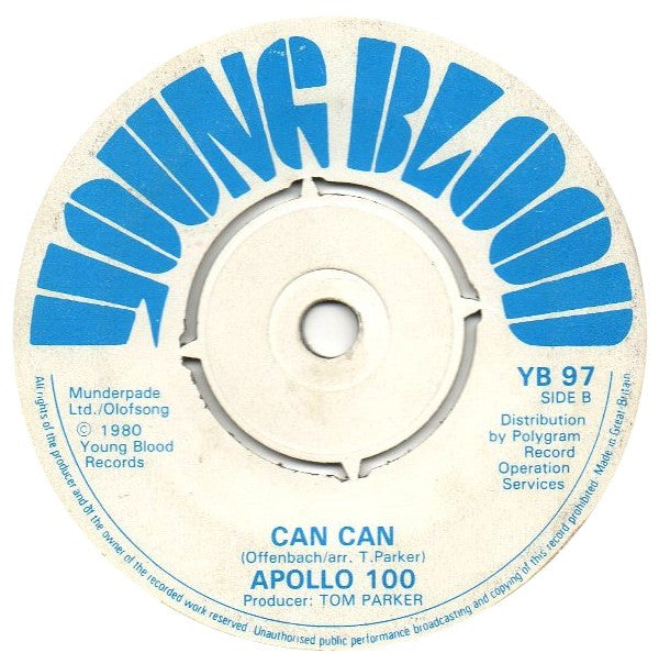 Apollo 100 : Joy (7", Single)