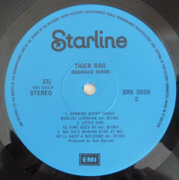 Reginald Dixon : Tiger Rag (LP, Comp)