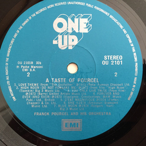 Franck Pourcel And His Orchestra* : A Taste Of Pourcel (LP, Comp)