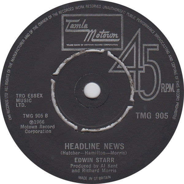 Edwin Starr : Stop Her On Sight (S.O.S) (7", Single, RE)