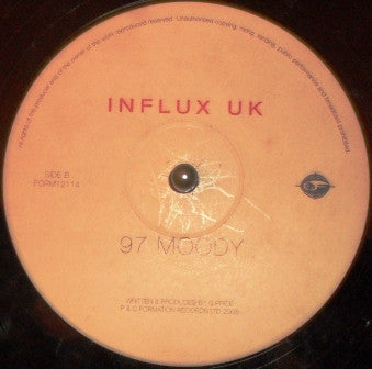 Influx UK : 2 Million & Rising LP Sampler (12", Ltd, Smplr)