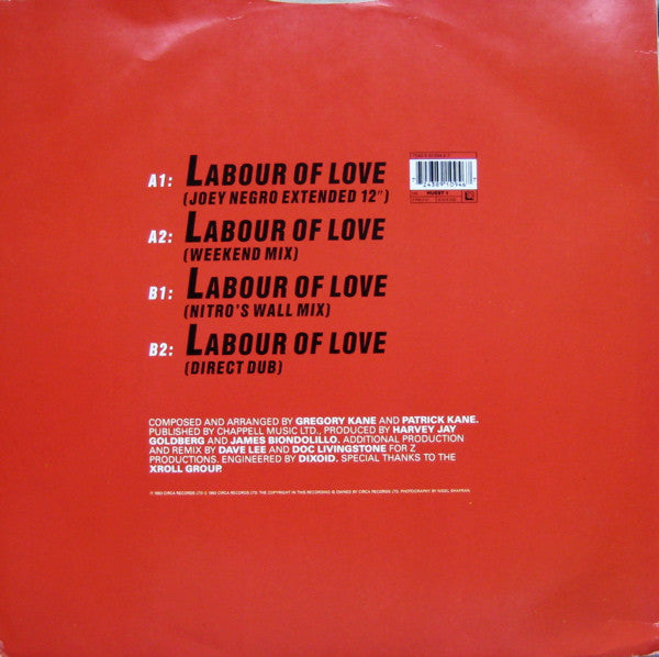 Hue & Cry : Labour Of Love (12")