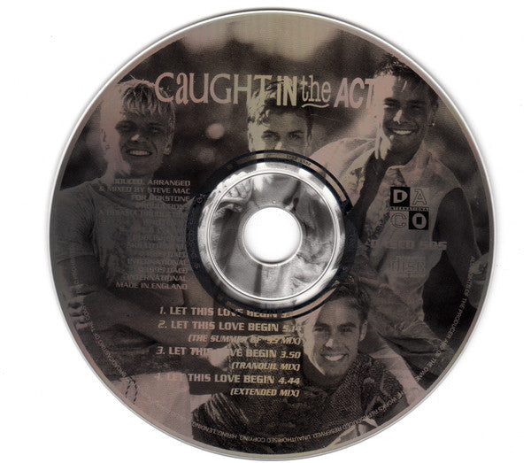 Caught In The Act (2) : Let This Love Begin (CD, Single)