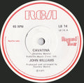 John Williams (7) / Noel Edmonds : Cavatina / Noel Edmonds Introduces Record Year And 'The Day They Remembered' (7")