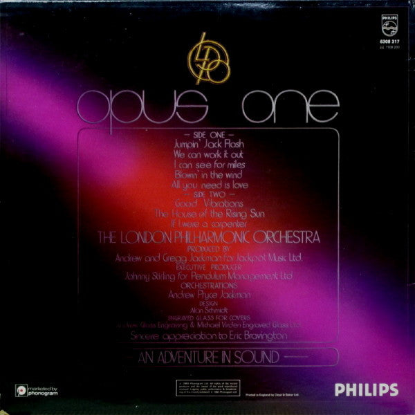 London Philharmonic Orchestra : Opus One (LP, Album)