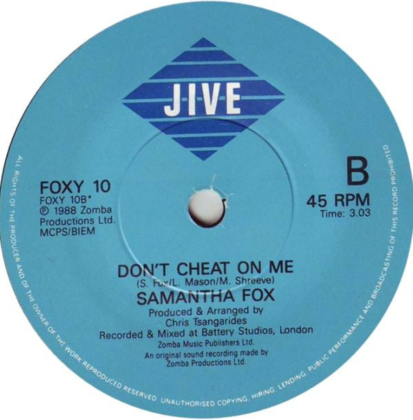 Samantha Fox : Love House (7", Single)