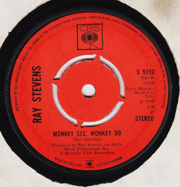 Ray Stevens : Come Around (7", Single)