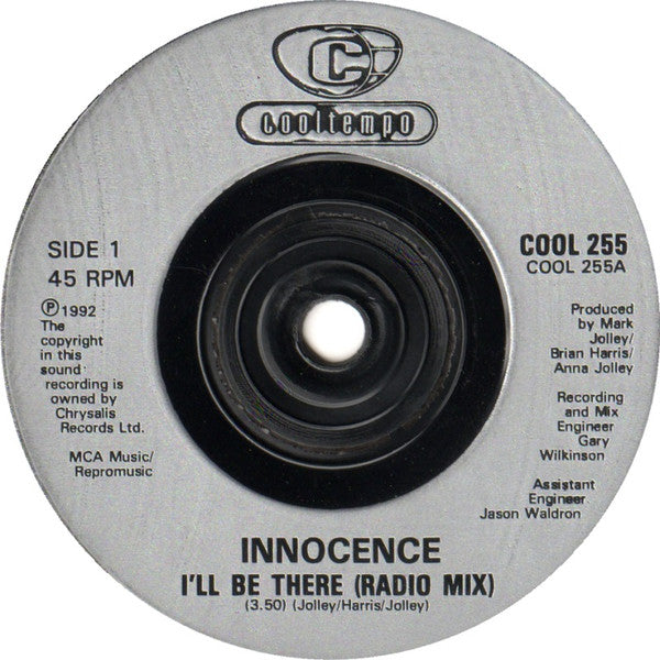 Innocence : I'll Be There (7", Single)