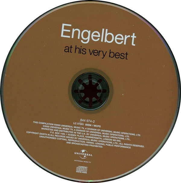 Engelbert Humperdinck : At His Very Best (CD, Comp)