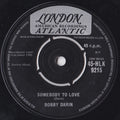 Bobby Darin : Somebody To Love (7")