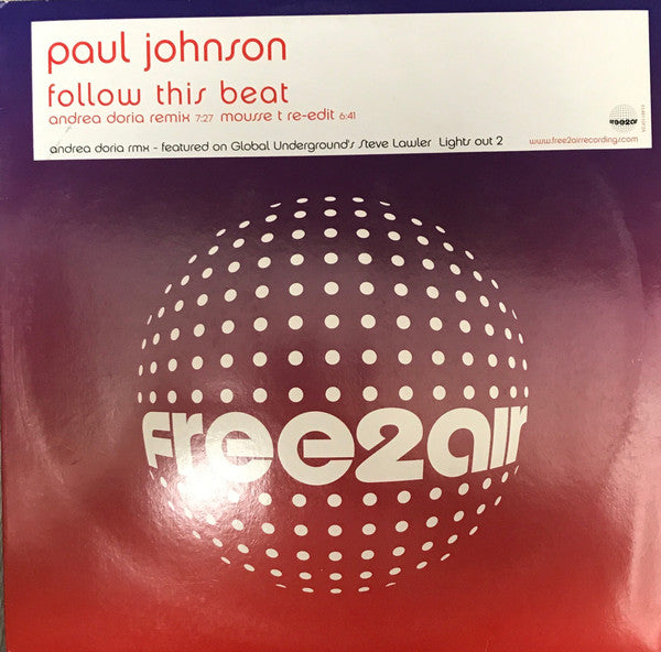 Paul Johnson : Follow This Beat (12")