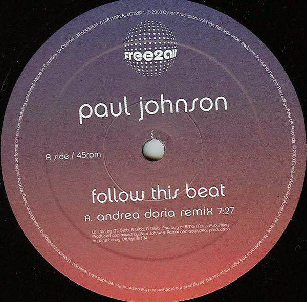 Paul Johnson : Follow This Beat (12")