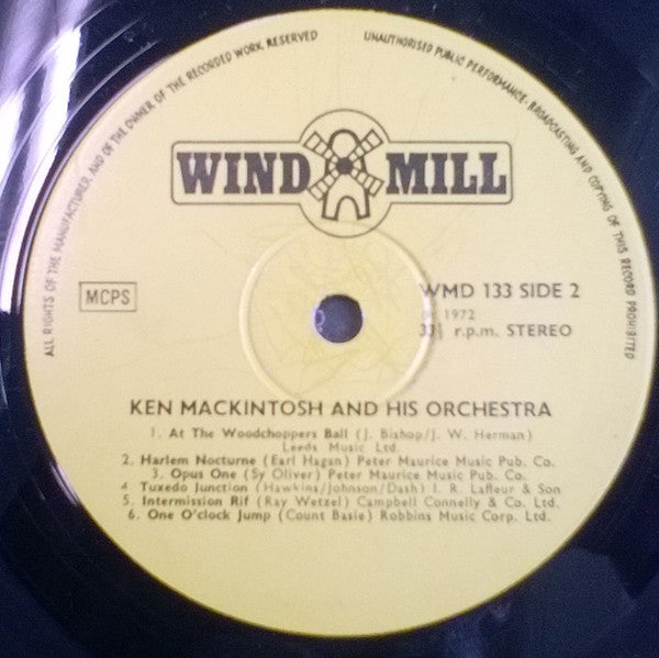 The Big Band Sound Of Ken MacKintosh And His Orchestra* : Skyliner (LP)