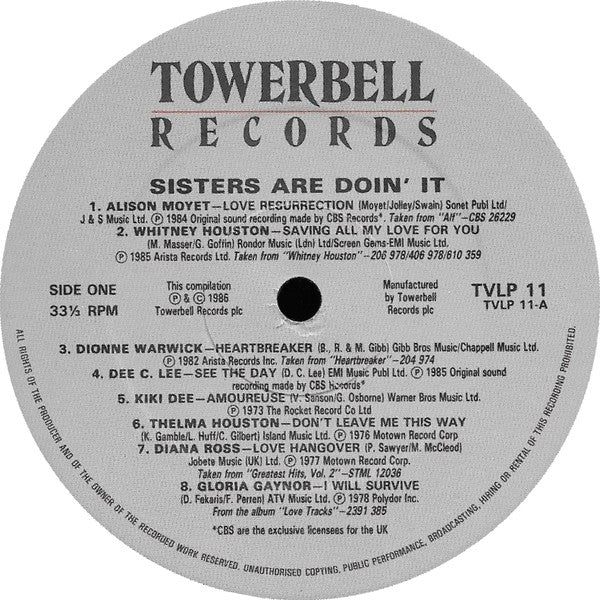 Various : Sisters Are Doin' It (LP, Comp)
