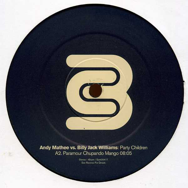 Andy Mathee vs. Billy "Jack" Williams : Party Children (2x12", Promo)