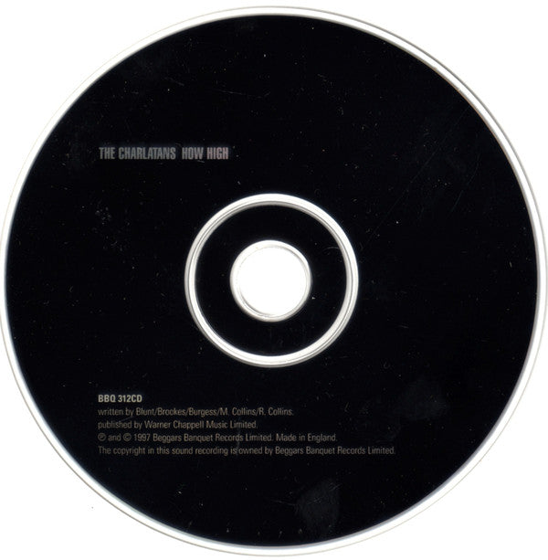 The Charlatans : How High (CD, Single)