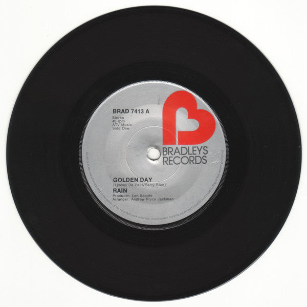Rain (17) : Golden Day / One Night Together (7", Sol)
