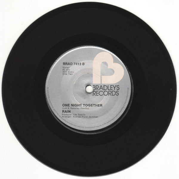 Rain (17) : Golden Day / One Night Together (7", Sol)