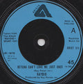 Raydio : Betcha Can't Love Me Just Once (7", Single)